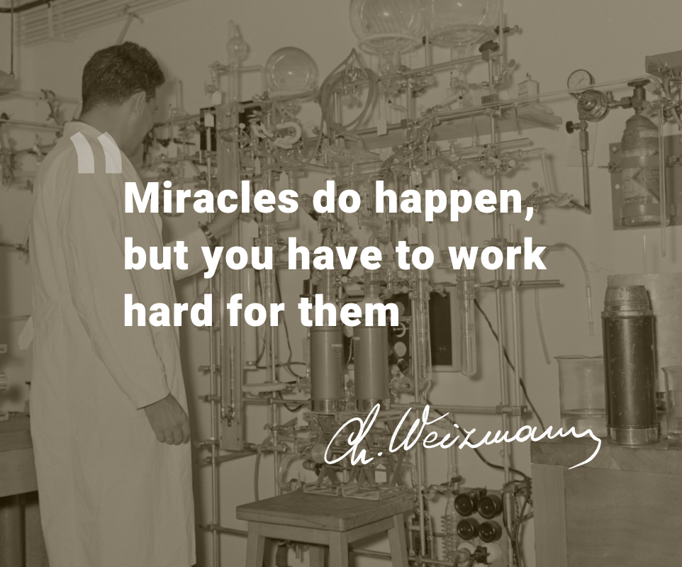 Miracles do happen, but you have to work hard for them