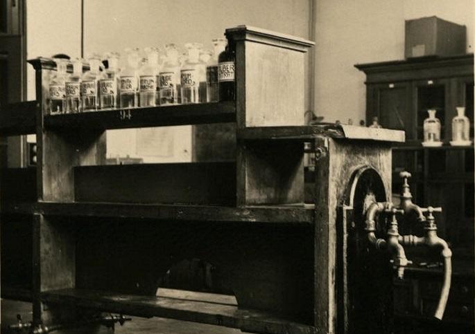 מעבדת כימיה, שלהי המאה ה-19