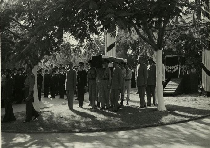 Dr. Chaim Weizmann's funeral