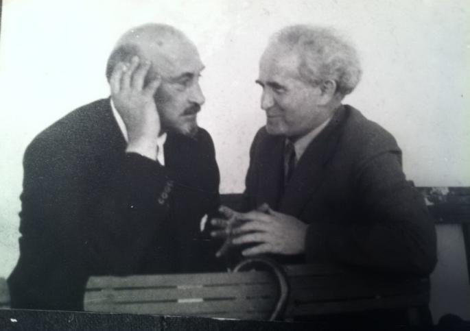 Dr. Chaim Weizmann and David Ben-Gurion